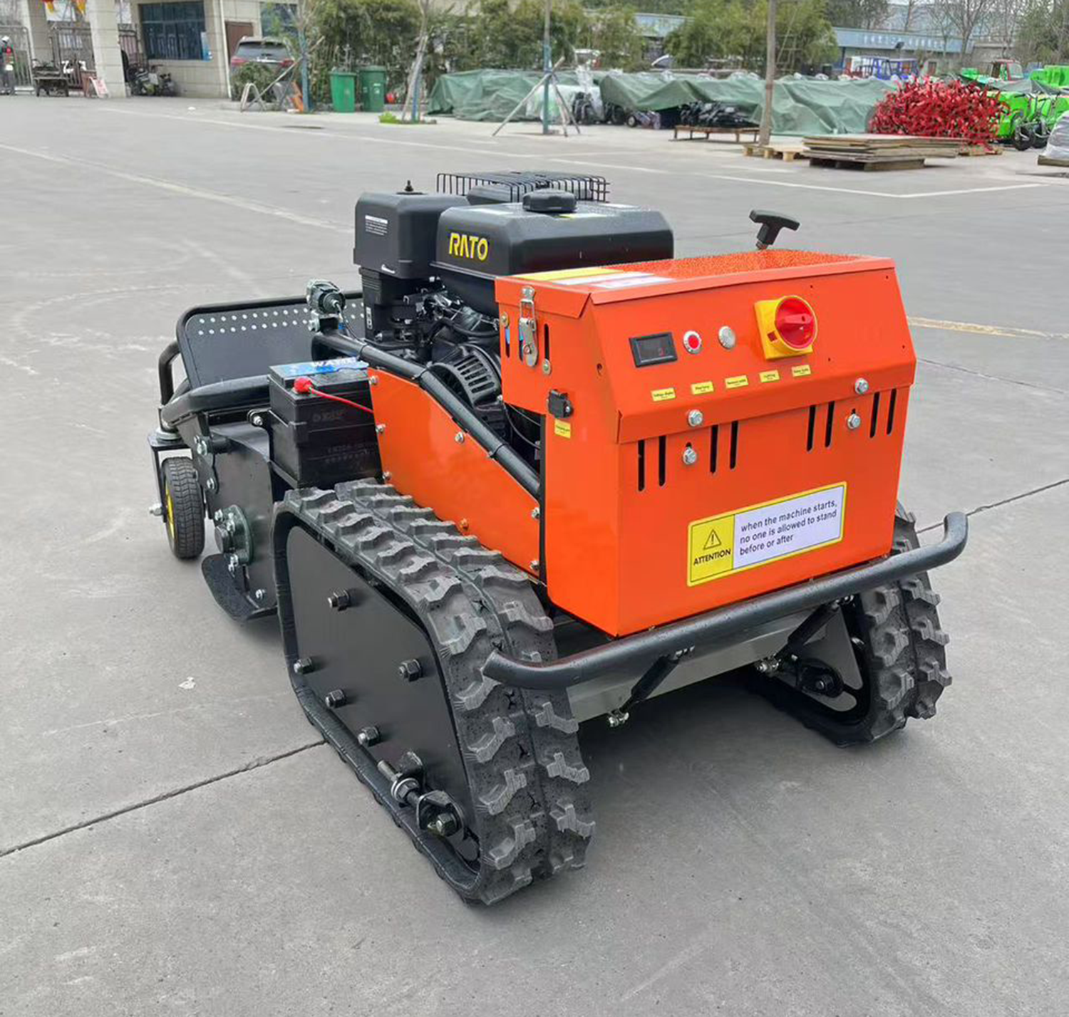 Broyeurs radio-commandés Z-entrax BRM vue 3