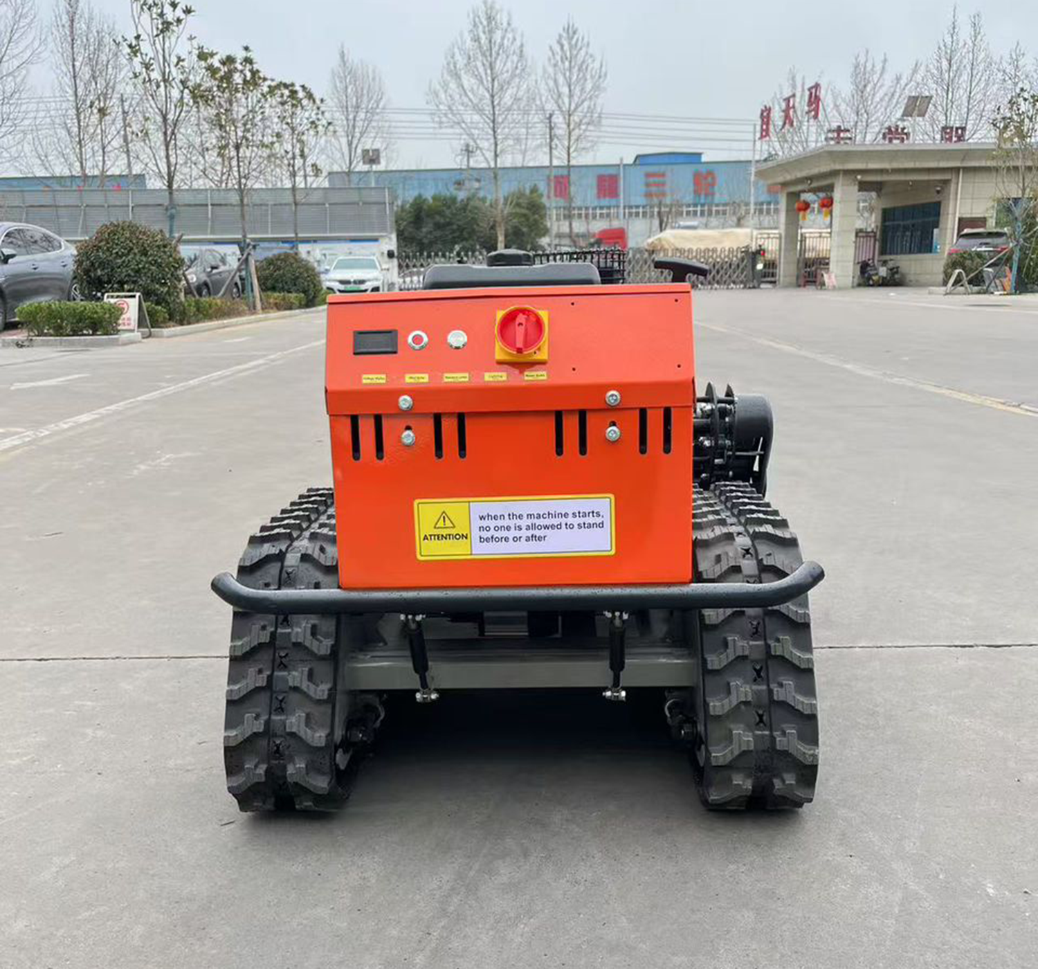 Broyeurs radio-commandés Z-entrax BRM vue 4