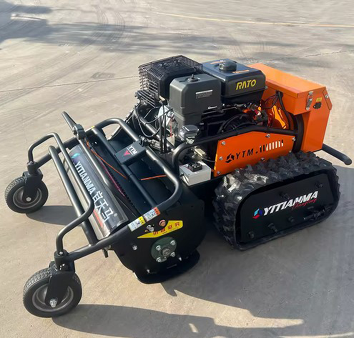 Broyeurs radio-commandés Z-entrax BRM vue 6