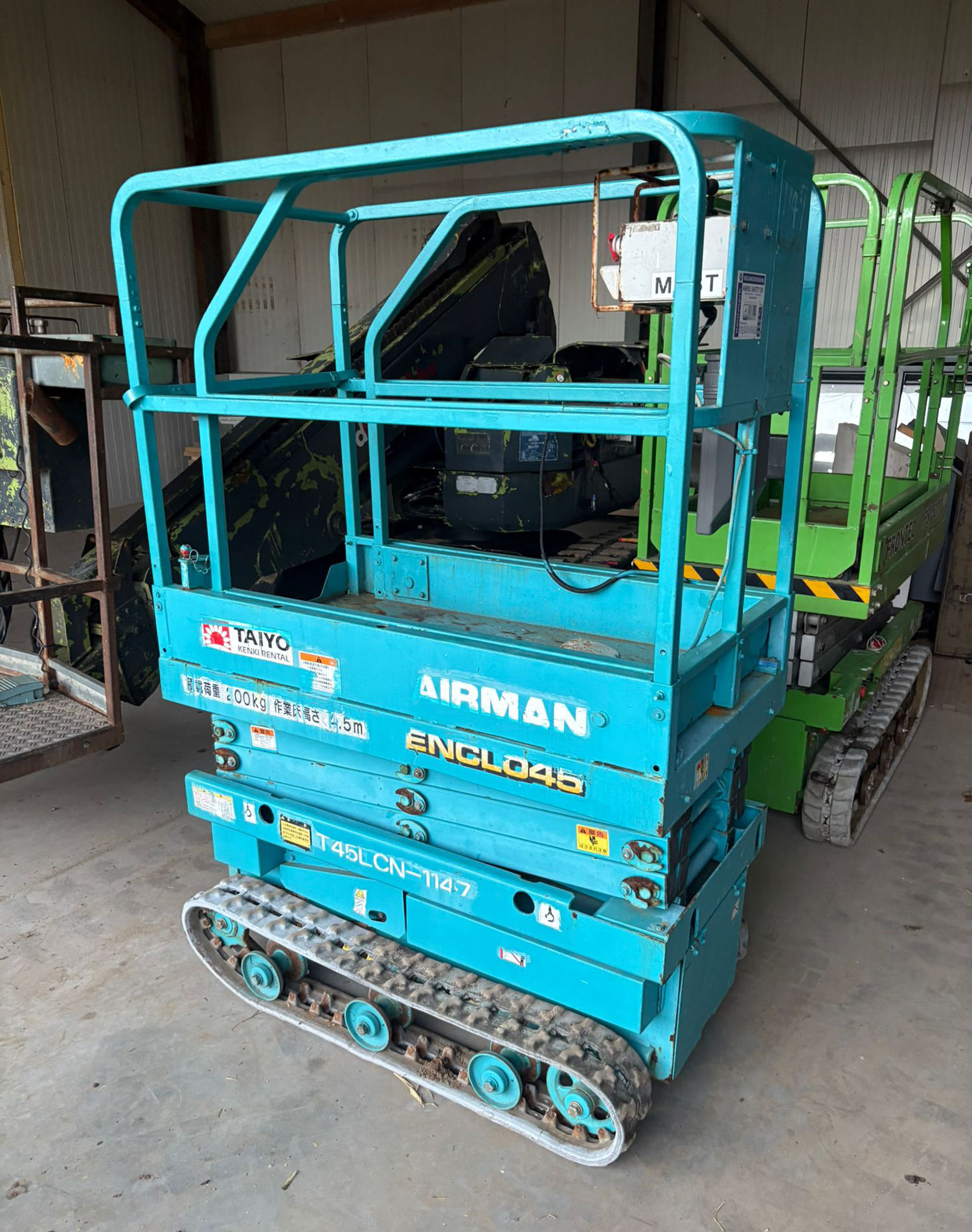 Nacelle sur chenilles Zentrax - Vue de côté